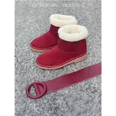 Ab.Zapatos UGY NEW R GRANATE+Ab.Z cinturón 130 napa АКЦИЯ