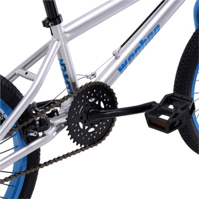 Велосипед BMX 18" COMIRON WOOHOO Рама 18" SILVER BLUE