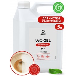 Средство для чистки сантехники "WC-gel" (канистра 5,3 кг)