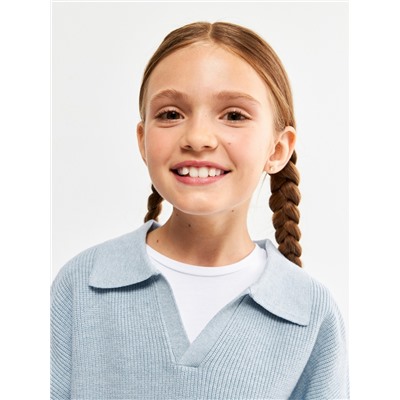Джемпер детский для девочек Matilde голубой Acoola