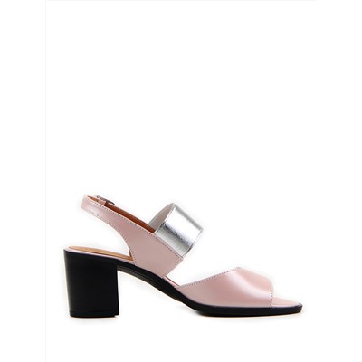 Босоножки ED'ART 6004.624'bl.pink-pearl/silver R