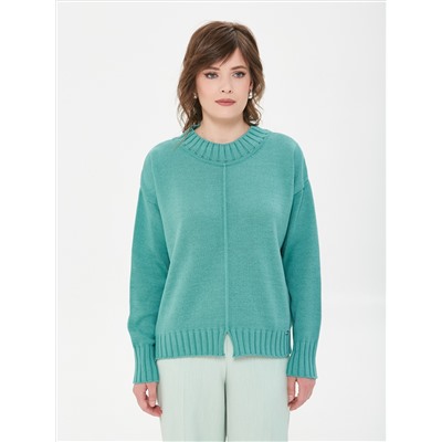 Джемпер вязаный с длинными рукавами