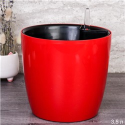 Горшок 3,5 л Комфорт / ПИ-25-7ТХ /уп 6/красный