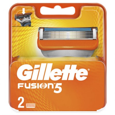 Gillette FUSION (2шт) RusPack orig