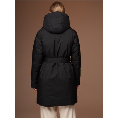 Пуховик женский черный