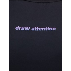 Платье женское draw attention КЛП1483П1 чёрный