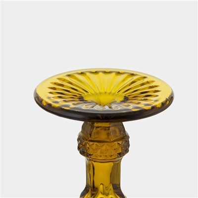 Бокалы для вина Magistro «Вилеро», 280 мл, 8×16 см, набор 2 шт., стекло, жёлтые