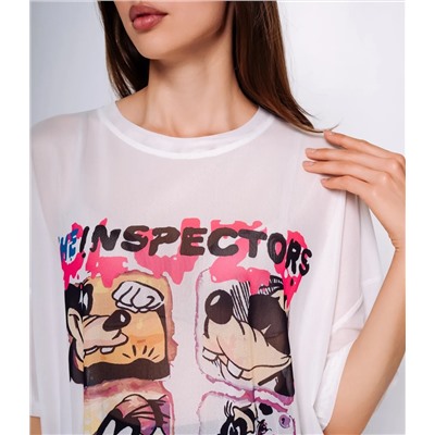 Футболка #КТ109, белый