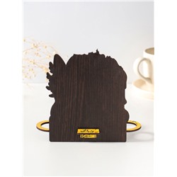 Подставка для 5 яиц «Зайка», жёлтая, 17×14×10 см