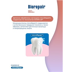 Biorepair CURVE Denti Sensibili / Зубная щетка изогнутая для чувствительных зубов
