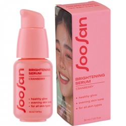 SOOSAN Выравнивающая тон сыворотка с экстрактом клюквы 30 мл