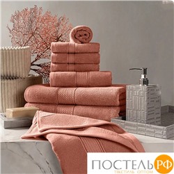 ESTIA МАРТОС коралл К-т полотенец 30х50-4/50х80-2/70х130-2, 100% хлопок, 500 г/м2