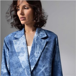 Жакет из джинсы с вышивкой, Игра по правилам шика