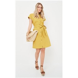 Платье F212-0322-1 mustard