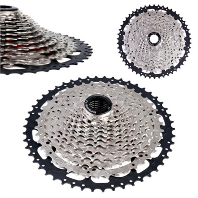 Кассета SUNSHINE MTB. 12 скоростей. 11-50T. HR12-50. никелиров. ALU паук. 595 г /уп 20/