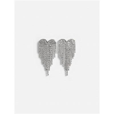 Серьги жен. Chandelier серебристый CONCEPT CLUB
