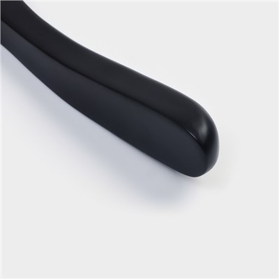 Плечики - вешалка для одежды LaDо́m Black Lotus, 43.5×3.5×28.5 см, деревянная, длинный крюк, широкие плечики