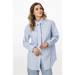 Блуза EOLA 3049 голубой_в_полоску