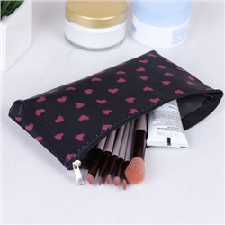 Косметичка 19х2х9 см / IU-23 /уп 500/сердца