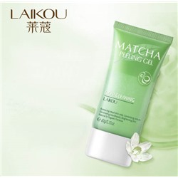 LAIKOU MATCHA PEELING GEL Пилинг с экстрактом зеленого чая матча, 60г