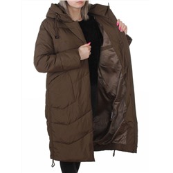 8806 DARK SWAMP Пальто зимнее женское (150 гр. холлофайбер)
