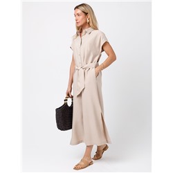 Платье-рубашка из плотного лиоцелла