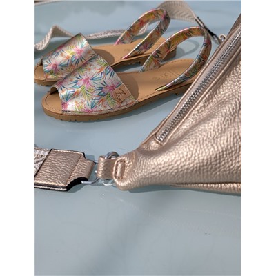 КОМБО - Босоножки - абаркасы от AB.Zapatos · 3207 · LIRIOS + PELLE- PAOLO Bags 397 Platino АКЦИЯ