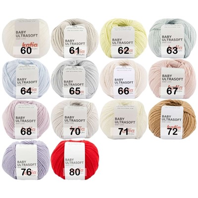 Пряжа Katia BABY ULTRASOFT