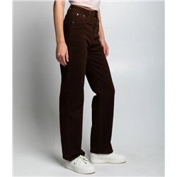 Джинсы #КТ8928, шоколадный