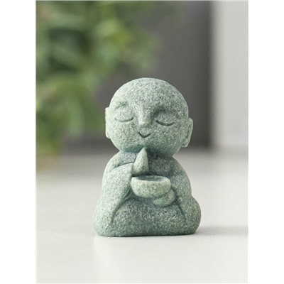 Подставка для благовоний палочек песчаник «Маленький монах Сян Дао», 3.5×3×5.5 см