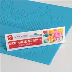 Коврик для айсинга «Торжество», 2 полосы, 39×21,5 см, цвет МИКС