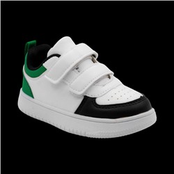 Кроссовки В82-7 бело зеленые