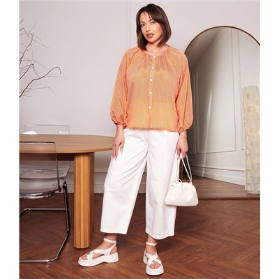 Блуза #КТ73 (2), терракотовый