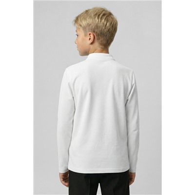 Рубашка-поло с длинным рукавом для мальчика Happyfox