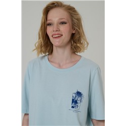 футболка женская 8637-07 Новинка