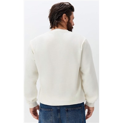 Свитшот F421-07-3201 milk