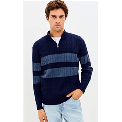 Джемпер F521-151110 d.blue