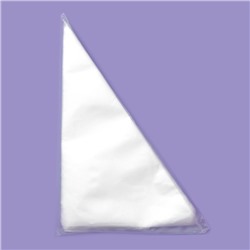 Кондитерский мешок одноразовый, 100 шт., 30×19.5 см, размер М, прозрачный