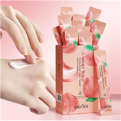 Набор кремов для рук с Персиком Sadoer, 20 стиков по 4 мл.
