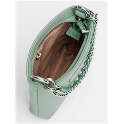 Женская кожаная сумка Richet 3258LN 779 Зеленый
