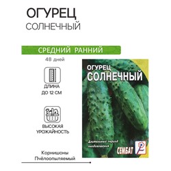 Семена Огурец "Солнечный", 0,5 г