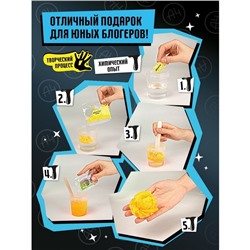 Игрушка для детей «Slime лаборатория» Влад А4, Crunch slime, 100 г