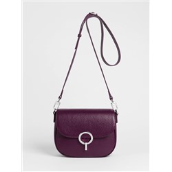 Женская кожаная сумка Richet 3292LN 603 Фиолетовый