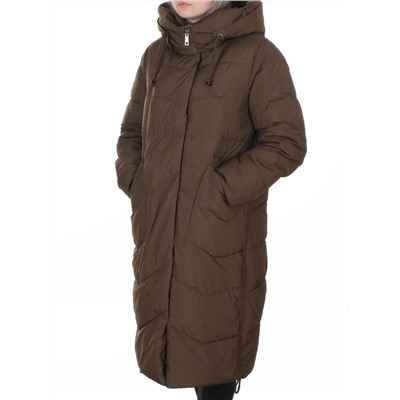 8806 DARK SWAMP Пальто зимнее женское (150 гр. холлофайбер)