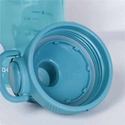 Бутылка для воды спортивная Woohooo H2O цвет Light Blue 850 ml/ уп60