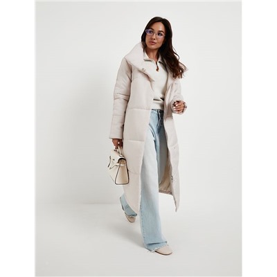 Пальто женское бежевый