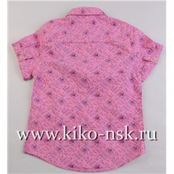 2168В(12-20) Рубашка для мальчика Розовый/16