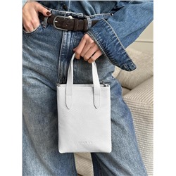 Женская кожаная сумка Richet 3261LN 762 Белый