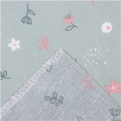 Пелёнка Крошка Я "Зайчик" 73*120 см, 100% хлопок, бязь