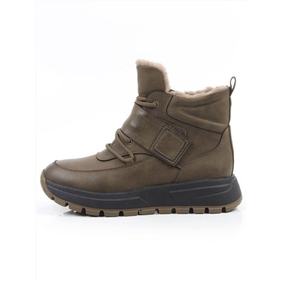 04-WB012-2M SWAMP Кроссовки зимние женские (натуральная кожа, 100% шерсть)